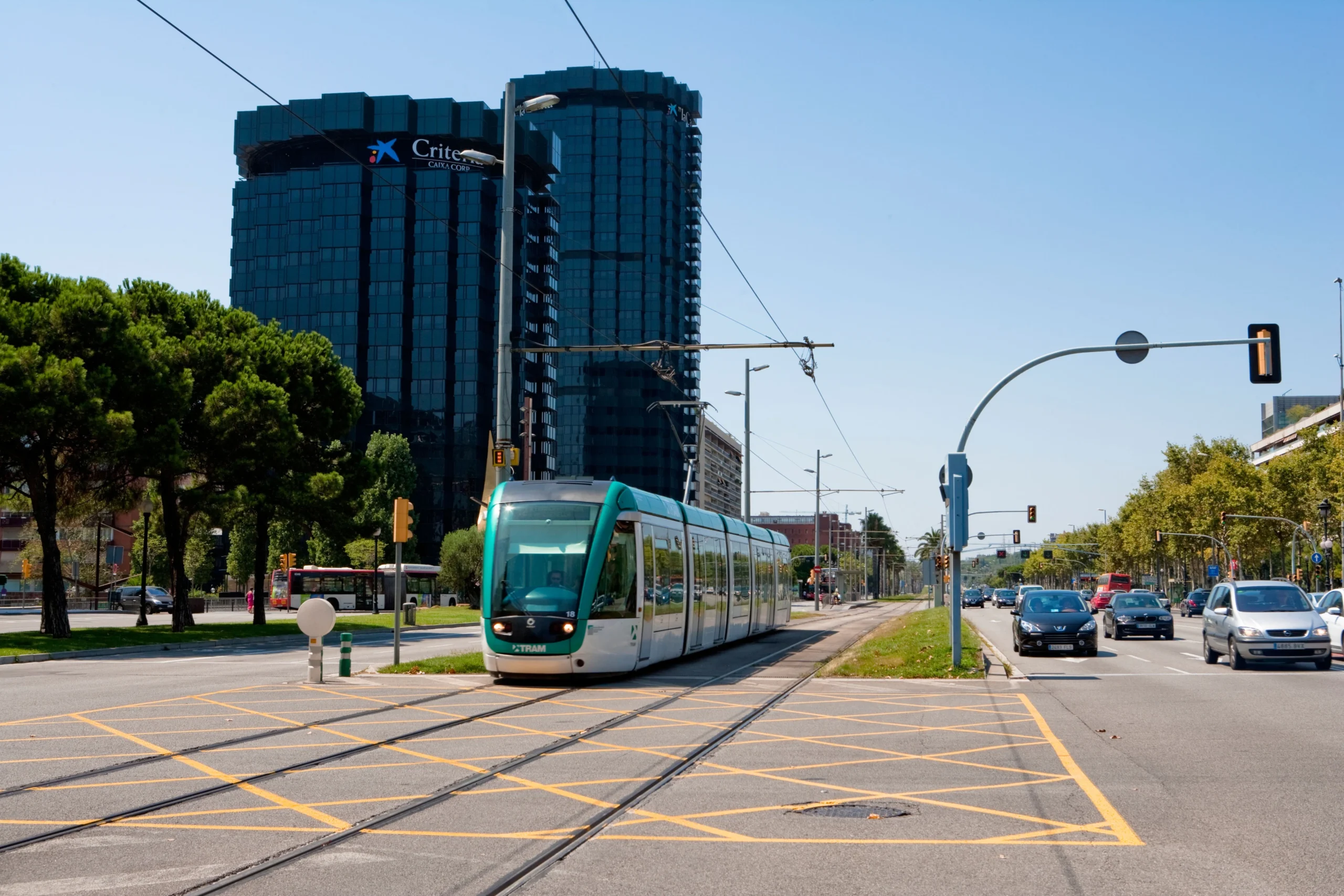 Les Corts panorámica